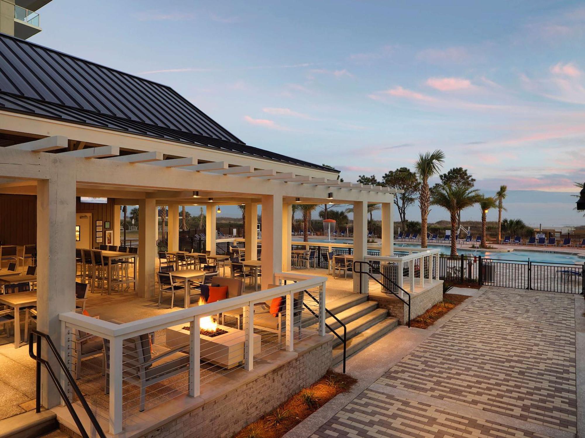 Hilton Grand Vacations Club Ocean Oak Resort Hilton Head Hilton Head Island Exteriör bild