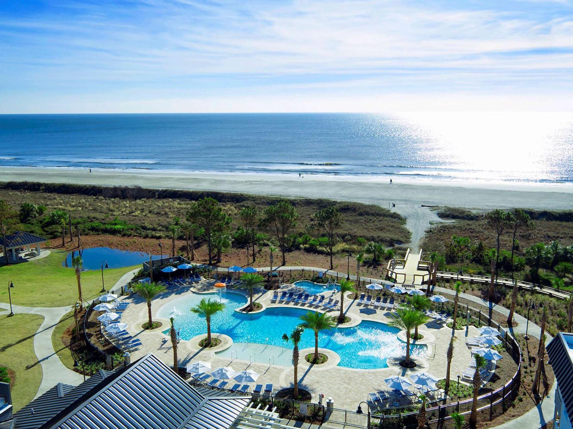 Hilton Grand Vacations Club Ocean Oak Resort Hilton Head Hilton Head Island Exteriör bild