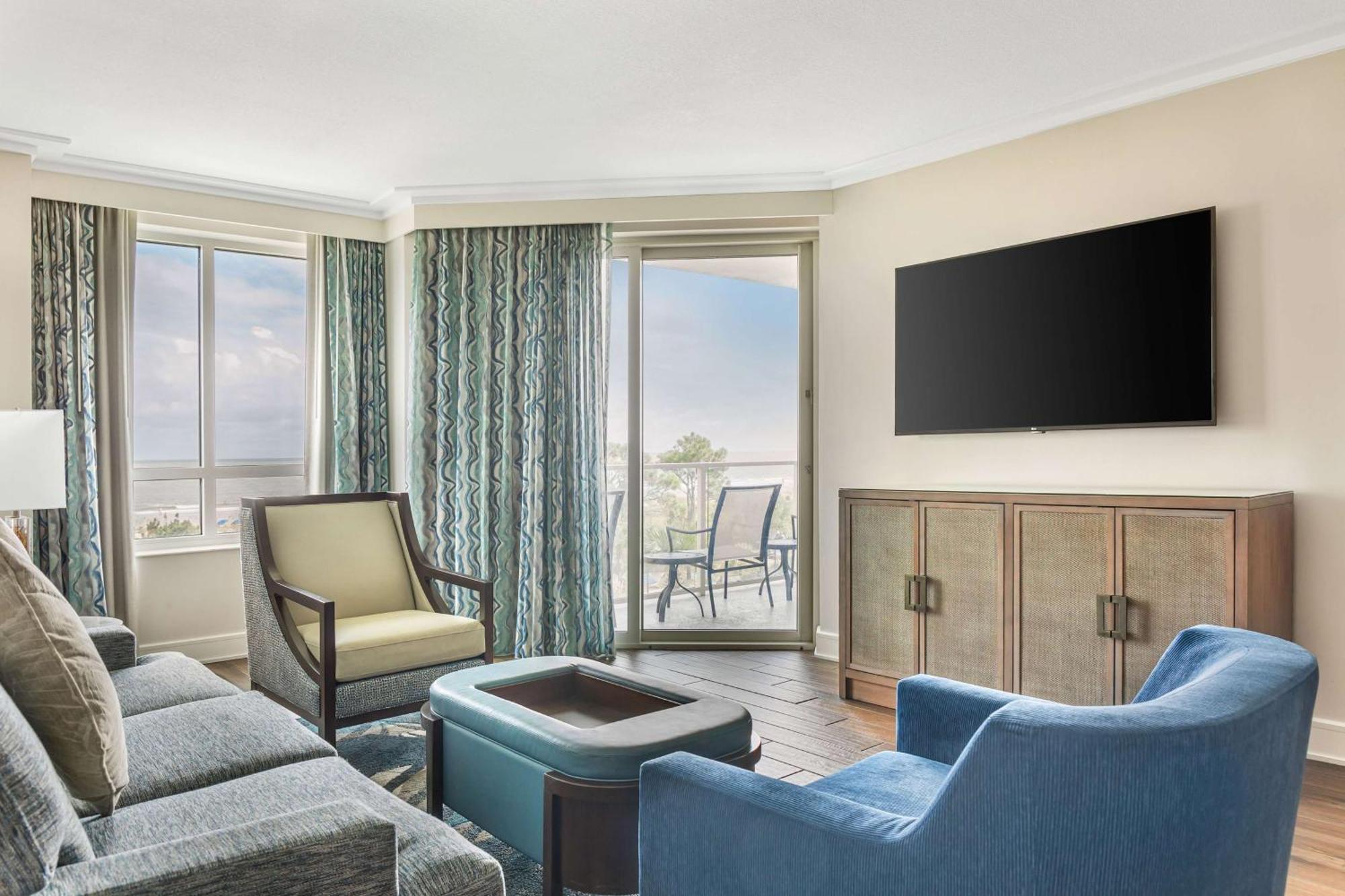 Hilton Grand Vacations Club Ocean Oak Resort Hilton Head Hilton Head Island Exteriör bild