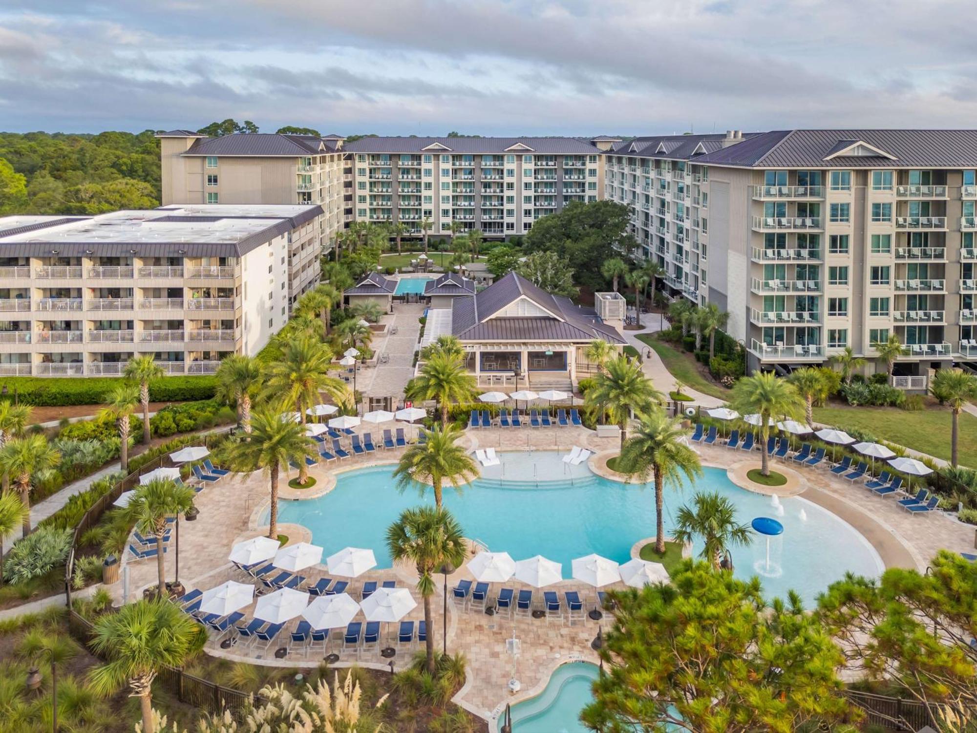 Hilton Grand Vacations Club Ocean Oak Resort Hilton Head Hilton Head Island Exteriör bild