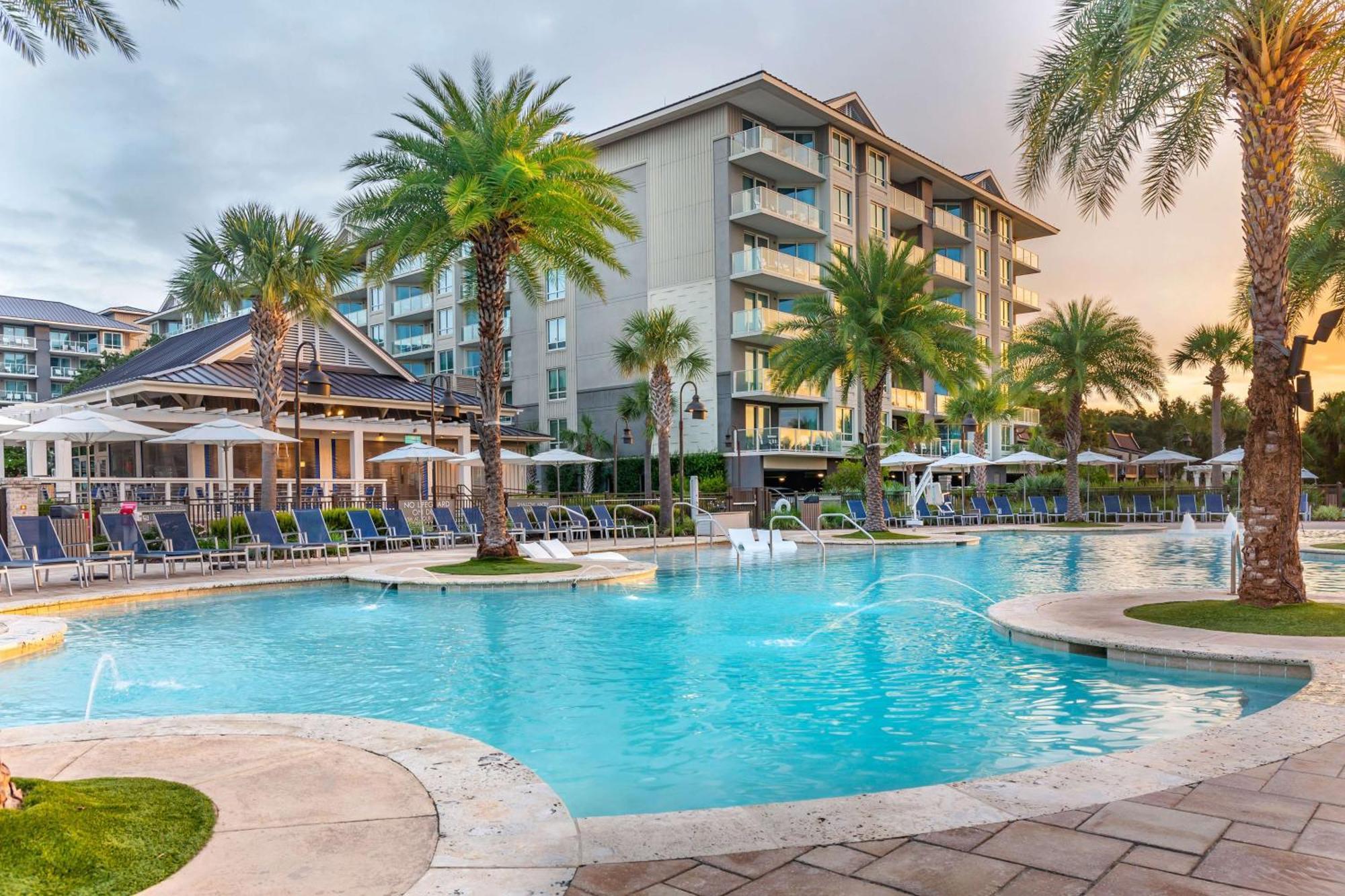 Hilton Grand Vacations Club Ocean Oak Resort Hilton Head Hilton Head Island Exteriör bild